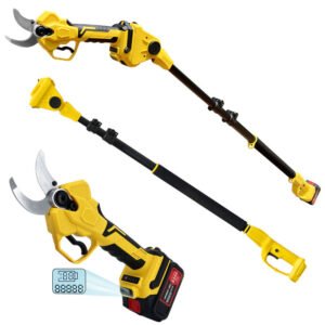 Professional Sk5 Tree Pruner Telescopic Garden Pole Cordless Rechargeable Lithium Battery Electric Pruning Shears