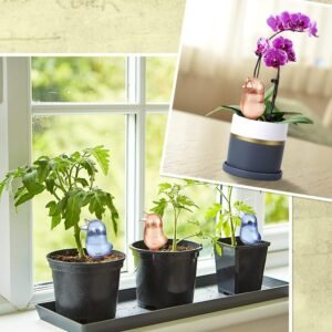 Self Watering Garden Irrigation System Bird Shape Dripper for Watering Flowers at Home When Travelling