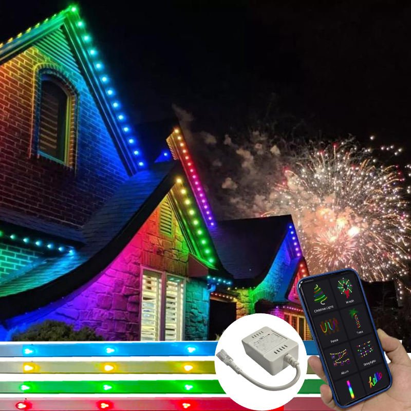 Gemstone Permanent Lights 3 Led 30MM Waterproof Permanent Lights Christmas Rgbw Lights - Image 4