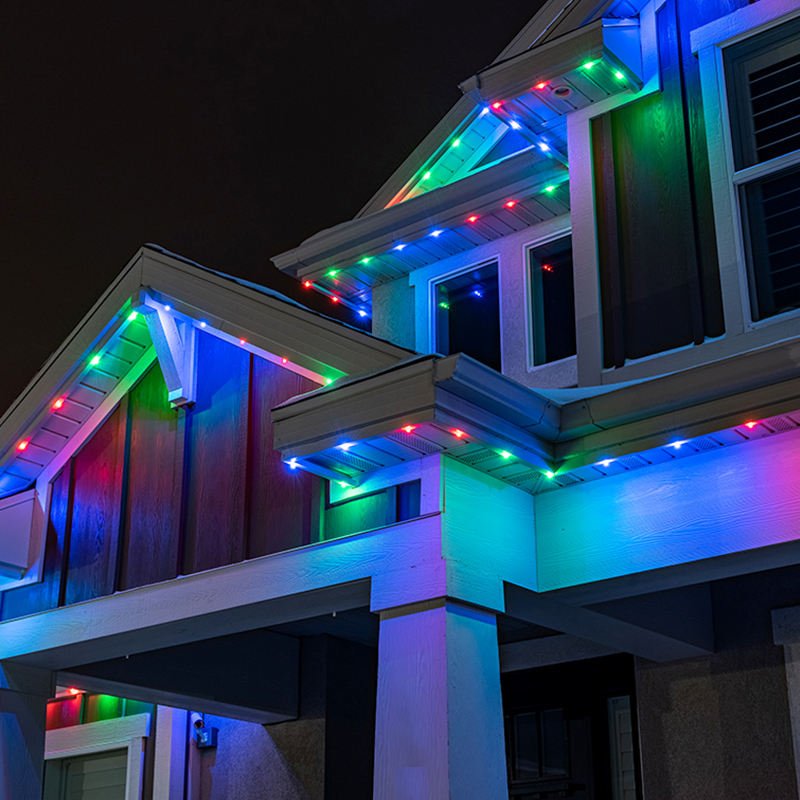 Gemstone Permanent Lights 3 Led 30MM Waterproof Permanent Lights Christmas Rgbw Lights