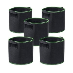 New Style Grow Bags 25 Gallon Fabric Pot Grow Bag for Plant Easy Use in Home