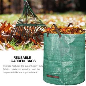 Heavy Duty Collapsable Reusable 32 Gallon PE Garden Leaf Bag