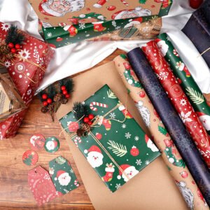 Wholesales Christmas Wrapping Paper Min Roll 50X70CM/17 X 120 Inches