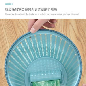 Simple bag change trash can